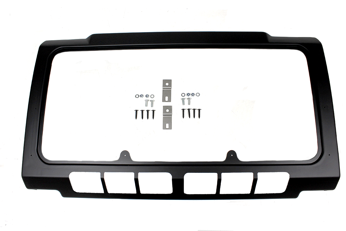 TF275 LAND ROVER - AIR CON GRILL SURROUND - MATT BLACK
