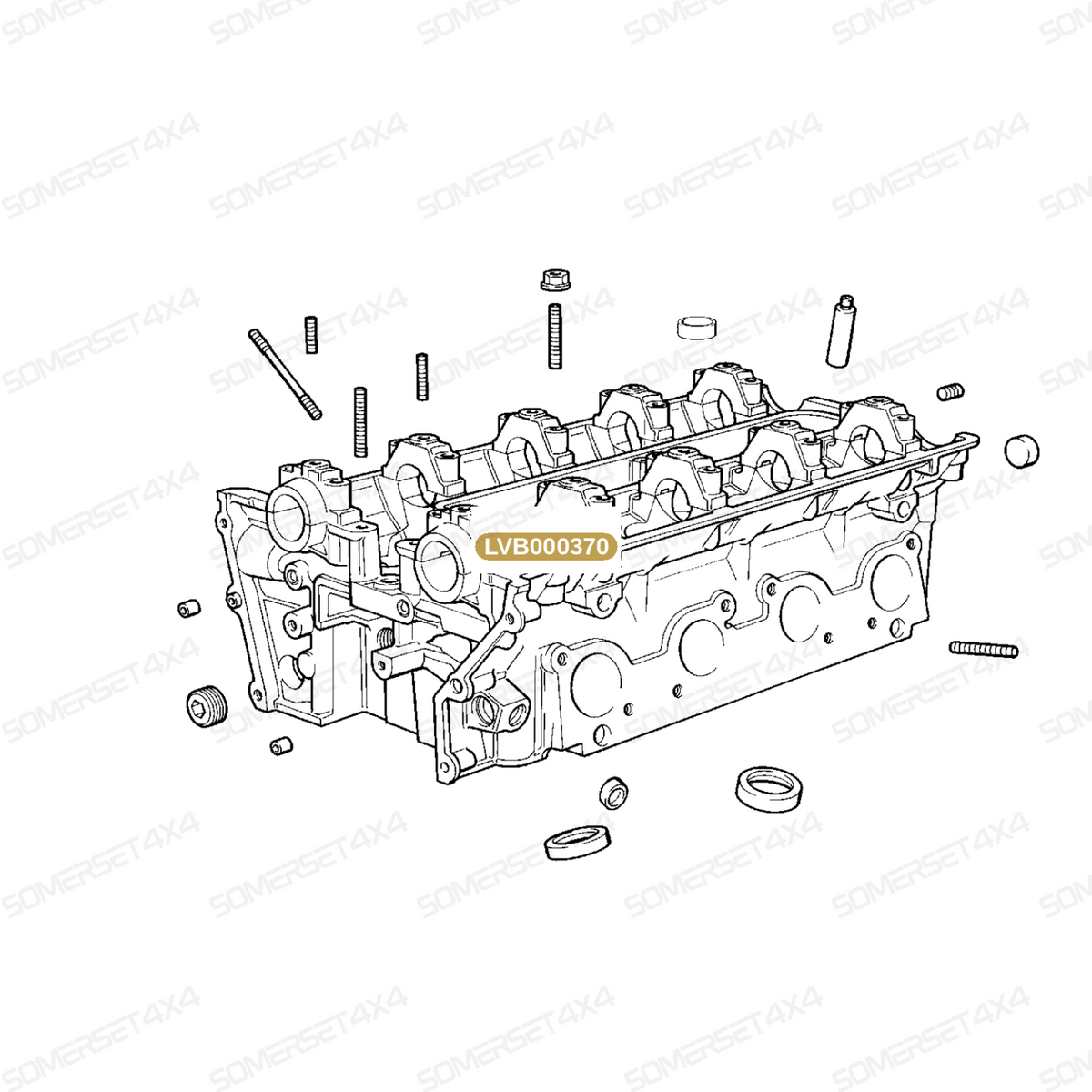 LVB000370 LAND ROVER - GASKET-CYLINDERHEAD From ALLMAKES