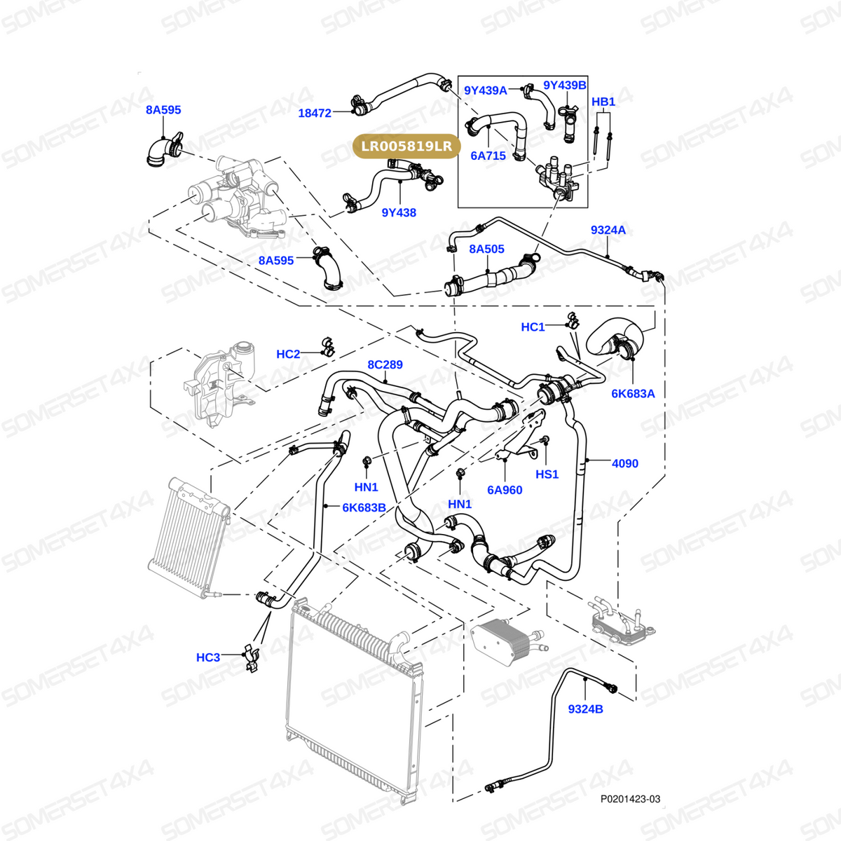 LR005819LR GENUINE LAND ROVER - CONNECTOR