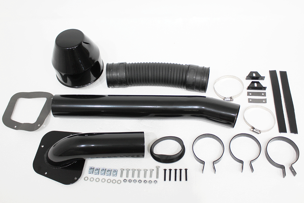 STC50265 LAND ROVER - RAISED AIR INTAKE TRADITIONAL STEEL