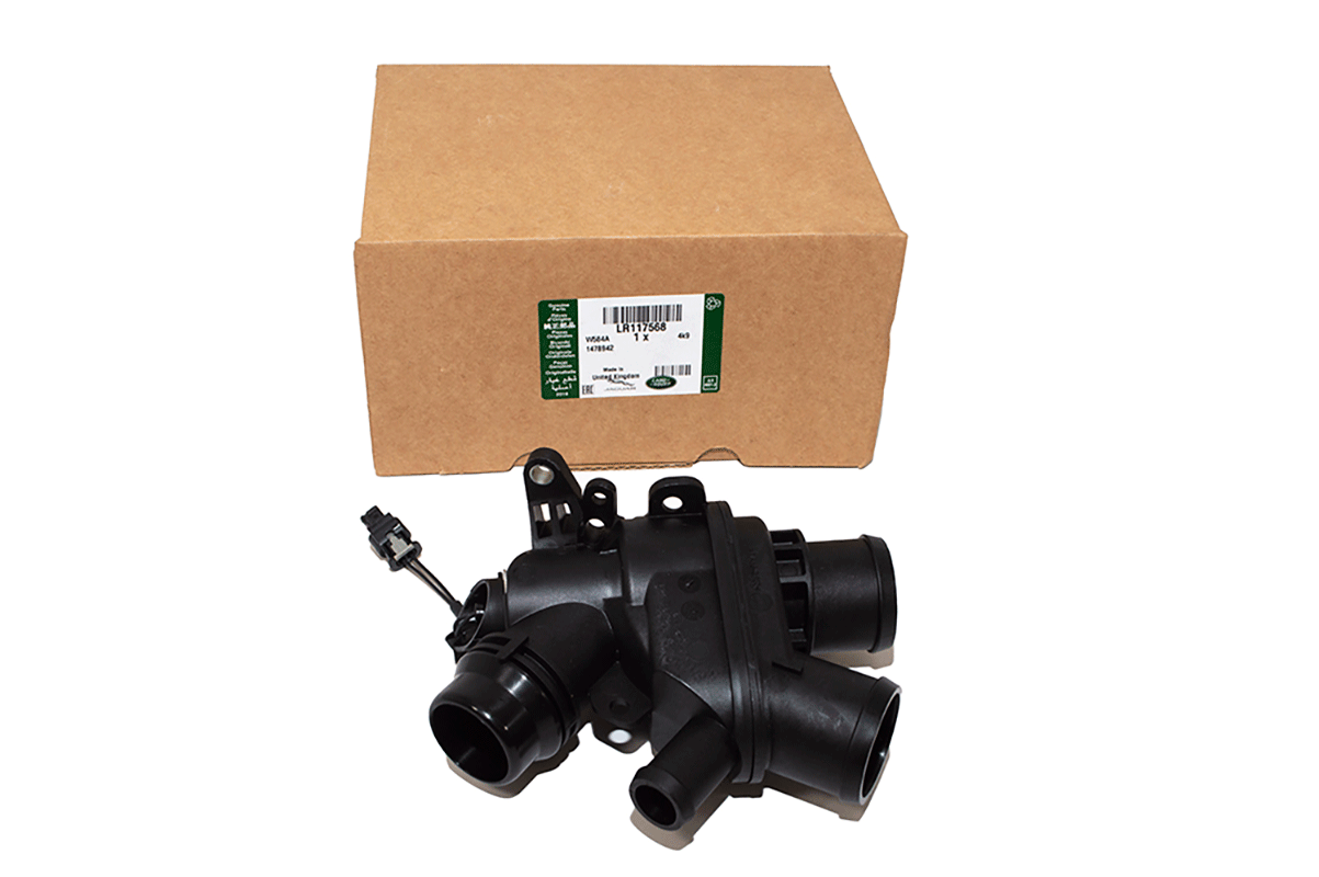 LR117568LR GENUINE LAND ROVER - CONNECTION - WATER OUTLET