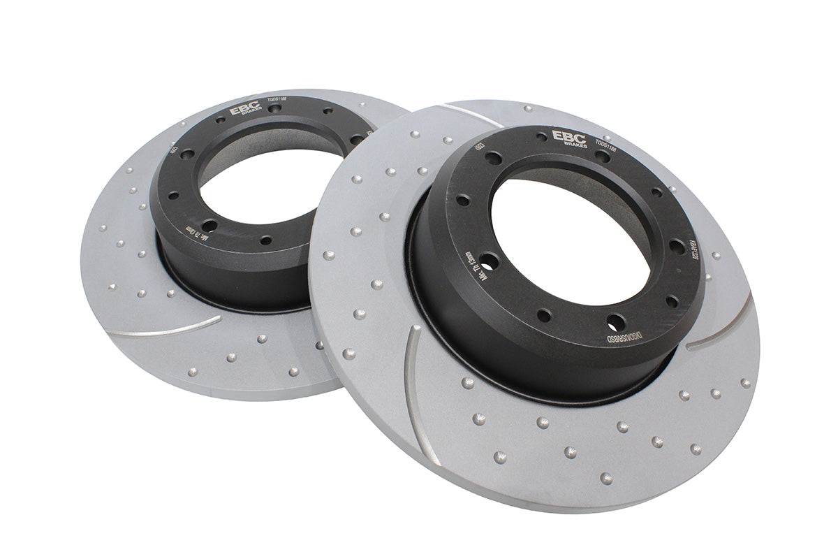 GA4855 LAND ROVER - BRAKE DISC REAR (PAIR) From EBC