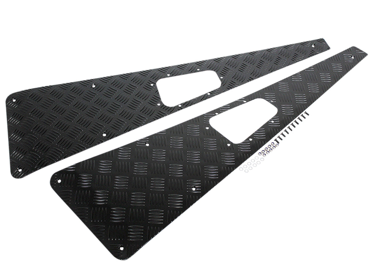 TF8228 LAND ROVER - WING TOPS - BLACK - NO AERIAL- PRE-2007 From TERRAFIRMA