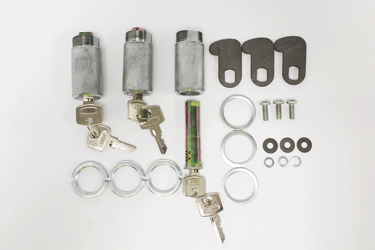 320609-3 LAND ROVER - BARREL LOCK AND 3 KEYS