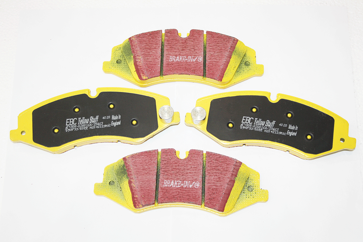 GA4844 LAND ROVER - BRAKE PAD FRONT YELLOW STUFF