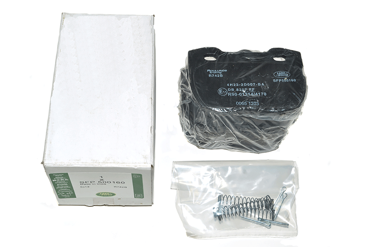 SFP500160LR GENUINE LAND ROVER - KIT - CALIPER BRAKE PAD