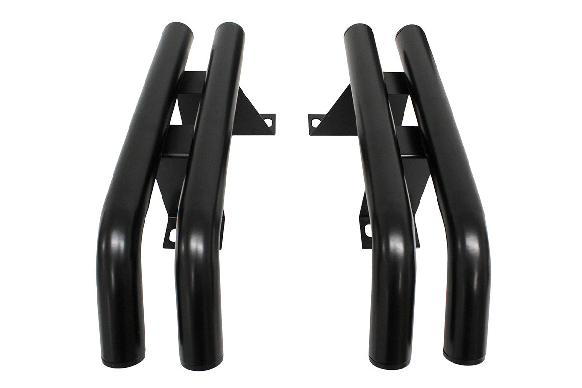 GA2071 BUMPERETTES REAR PAIR BLACK
