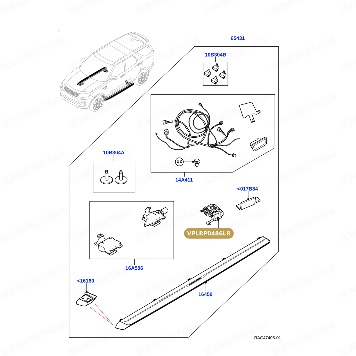 VPLRP0486LR GENUINE LAND ROVER - Module - Body Control