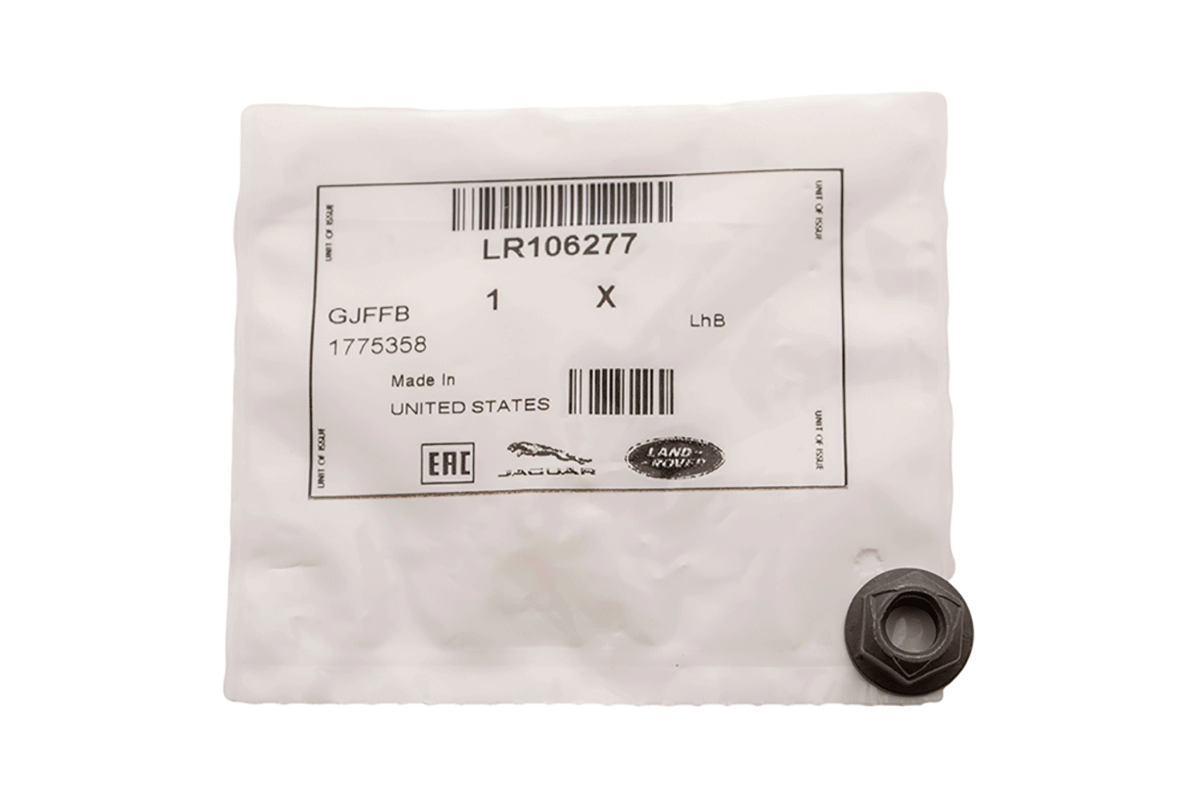 LR106277LR LAND ROVER - NUT - HEX - FLANGED
