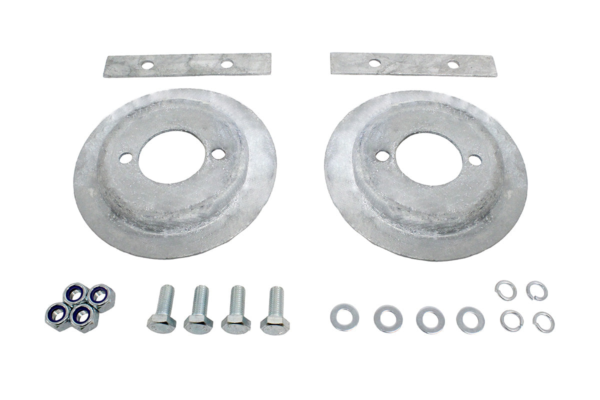 GA1215 LAND ROVER - GALV REAR SPRING SEAT FITTING KIT