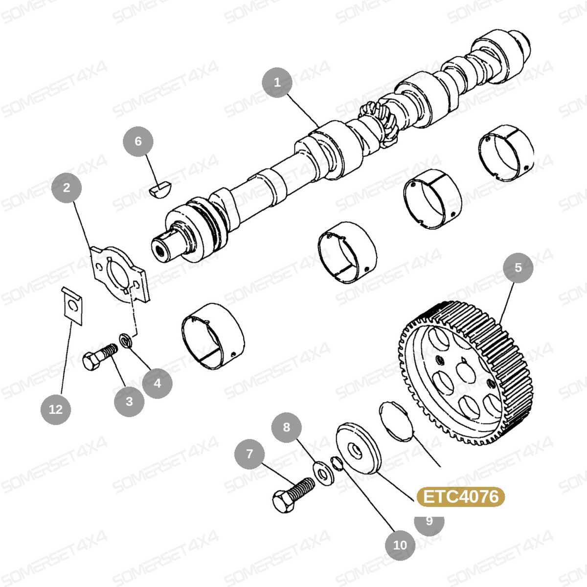 ETC4076 LAND ROVER - O RING - DEF - 2.5 DIESEL NA- 2.5 TURBO DIESEL - 200TDI - RRC - 200TDI From PR2 ALLMAKES
