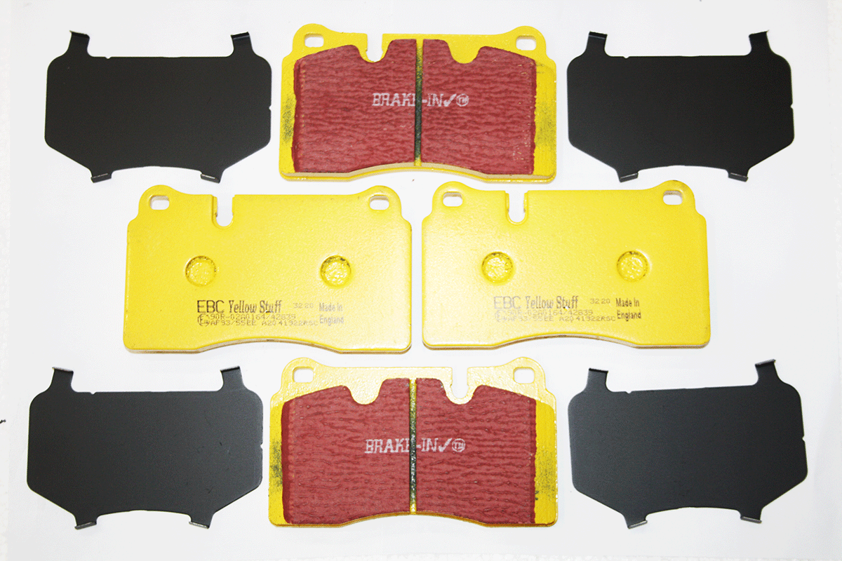 GA4337 LAND ROVER - BRAKE PAD FRONT From EBC