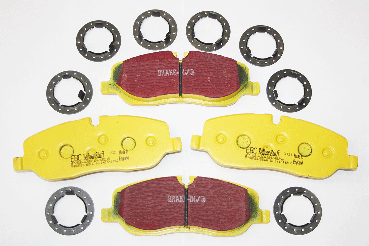 GA4335 LAND ROVER - BRAKE PAD FRONT From EBC