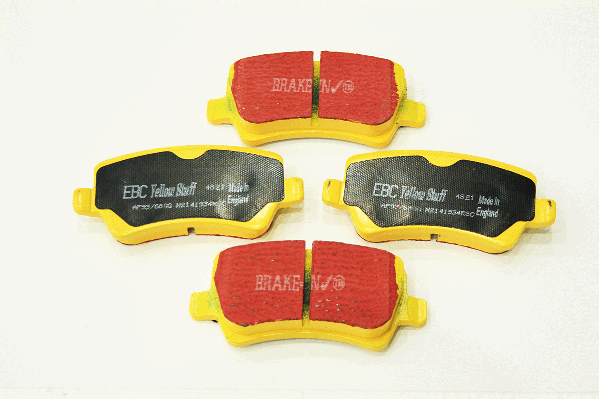 GA4854 LAND ROVER - BRAKE PAD REAR YELLOW STUFF