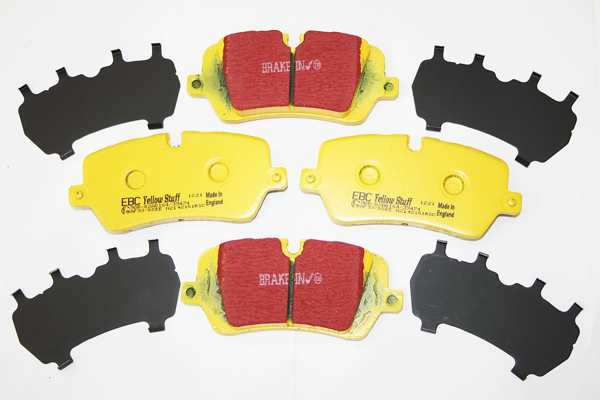 GA4852 LAND ROVER - BRAKE PAD REAR YELLOW STUFF