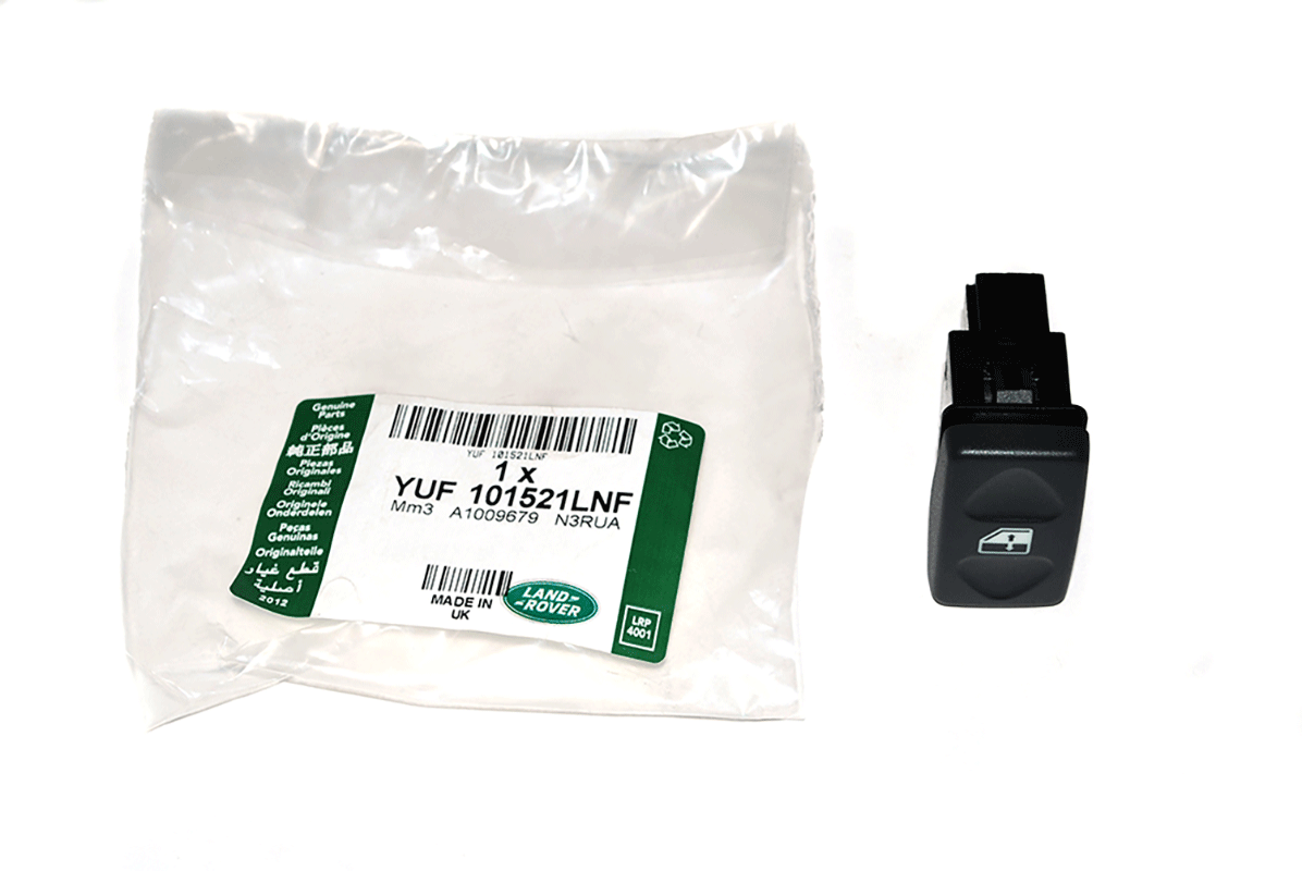 YUF101521LNFLR LAND ROVER - SWITCH - WINDOW CONTROL - SINGLE