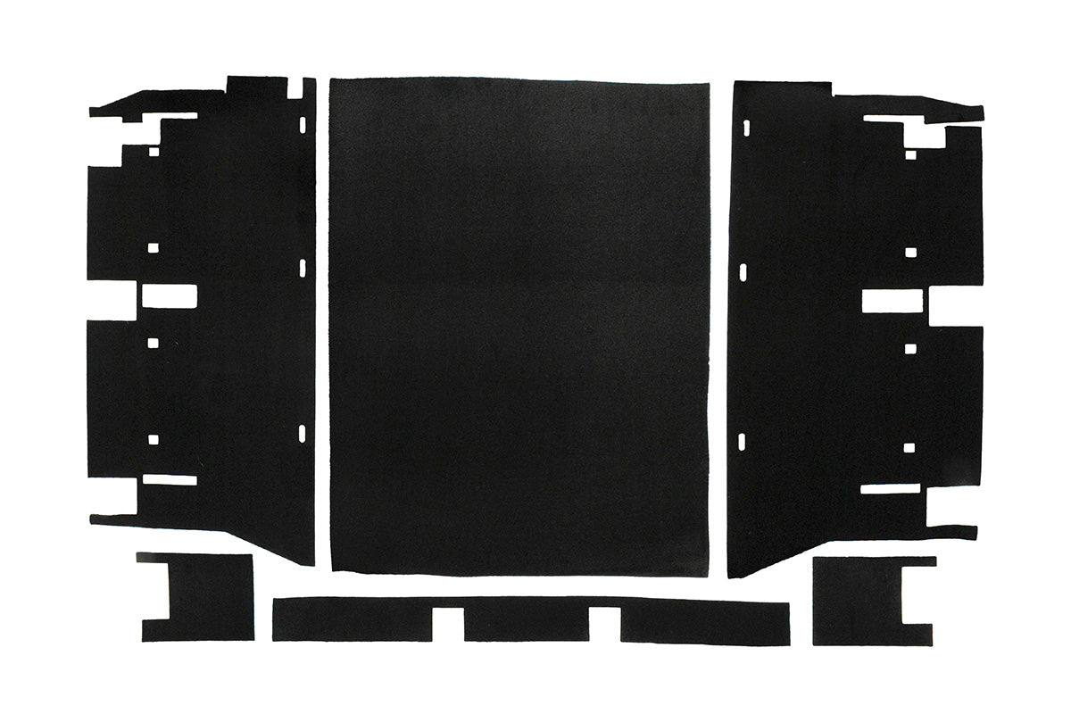 GA4914 LAND ROVER - CARPET SET WITH INWARD FACING SE