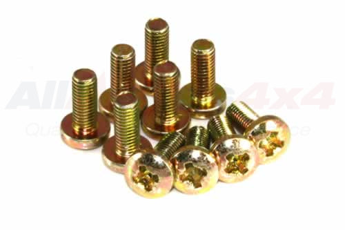 SE108201L LAND ROVER - M8 X 20 PAN REC M/SCREWS Z/YELLOW