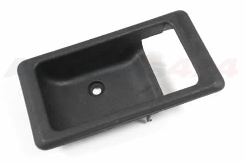 DBP6532PMA LAND ROVER - BEZEL - DOOR HANDLE - RH - BLACK - Suitable for All Defenders, Range Rover Classic