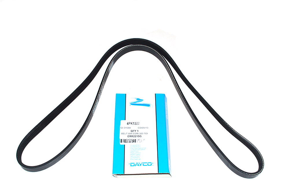 ERR2215D LAND ROVER - DRIVE BELT - AIR CONDITIONING - 300TDI - Suitable for Discovery 1, Defender 1983-2006 & Range Rover Classic From DAYCO