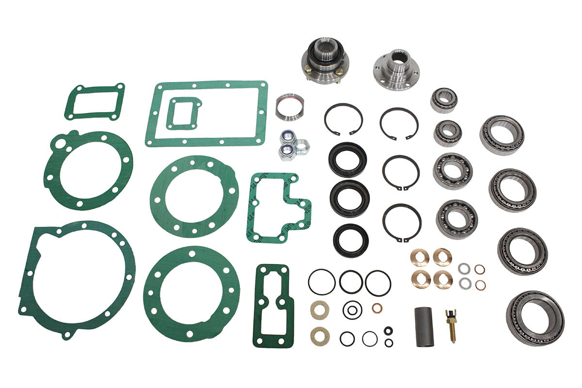 GA3205G LAND ROVER - LT230 TRANS BOX OVERHAUL KIT INC FLANGES OE