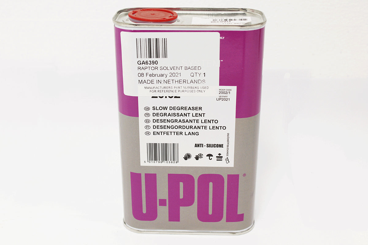 GA6390 LAND ROVER - S2002 SOLVENT BASED DEGREASER 1LTR TIN From RAPTOR