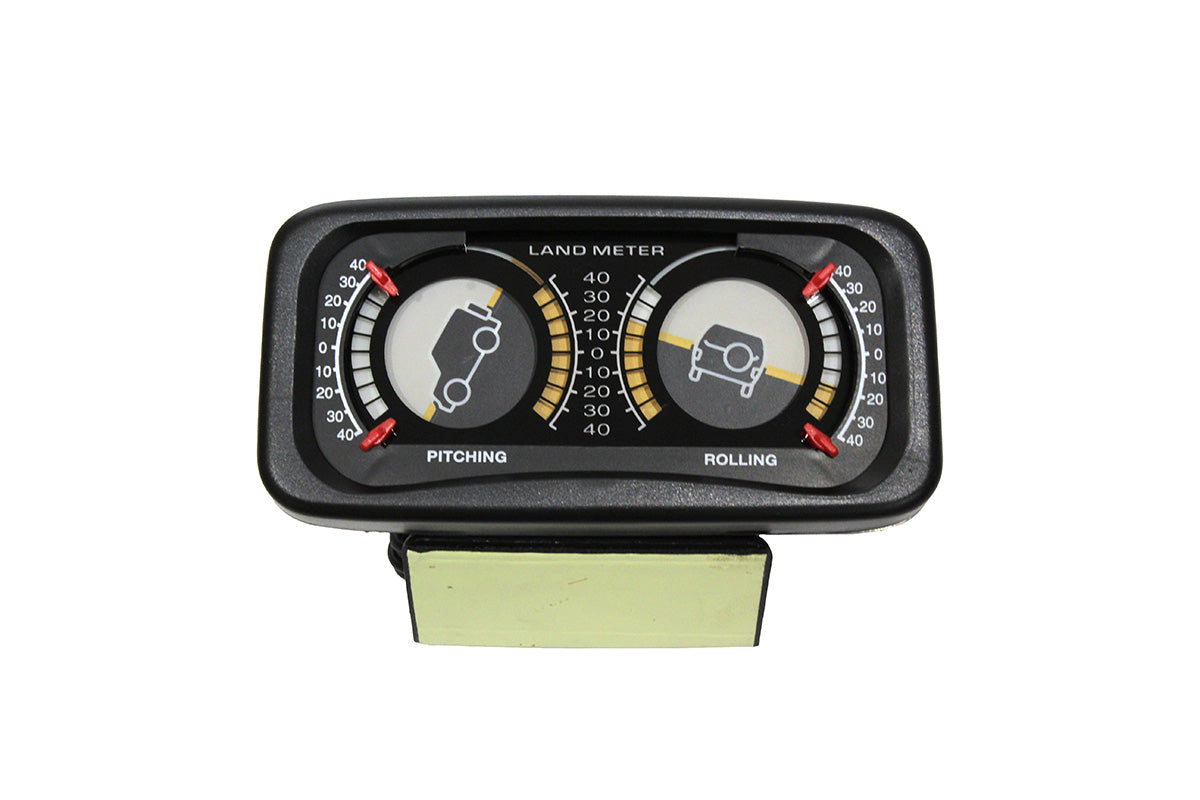 GE2001 LAND ROVER - Land meter/inclinometer shows the angle of tilt of your vehicle