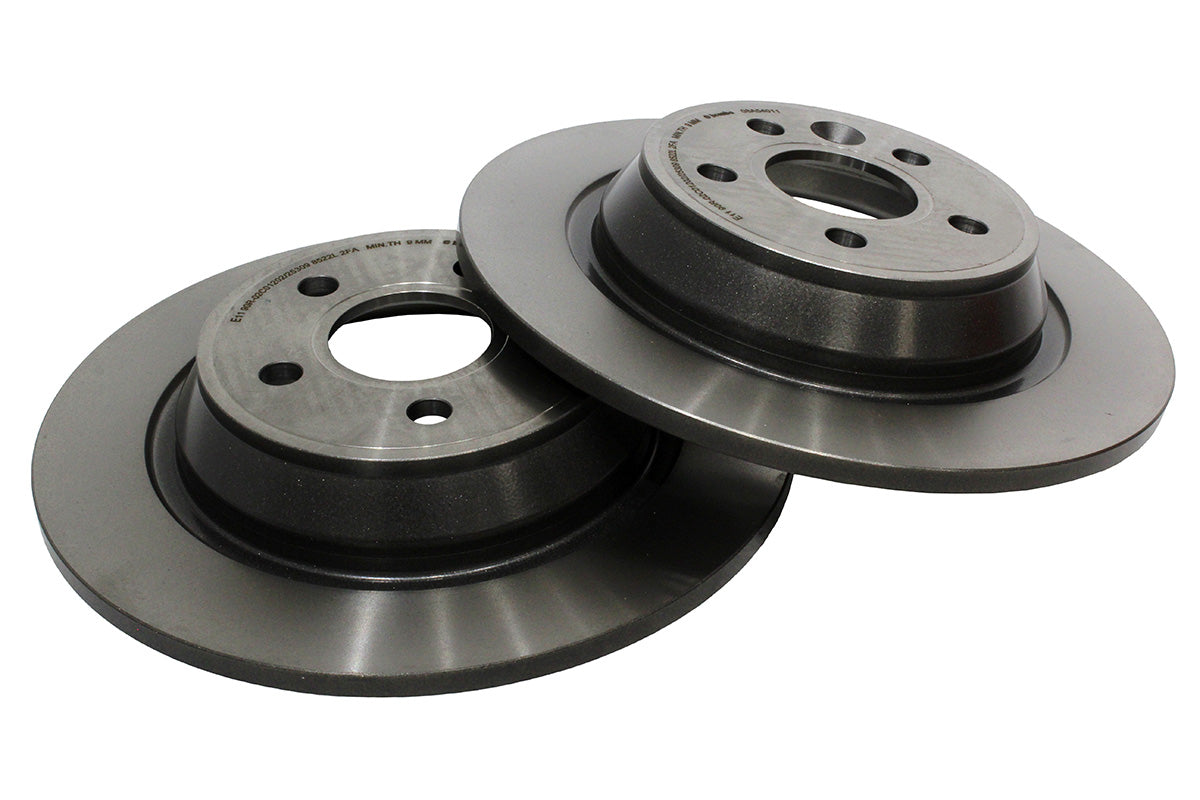 LR027123BR LAND ROVER - BRAKE DISC - SOLID - PAIR From BREMBO