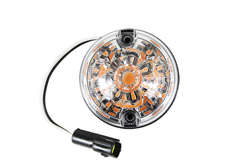 LR048187LEDCL LAND ROVER - 73mm CLEAR LED indicator for Defenders