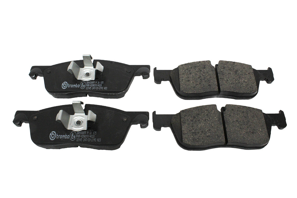 LR160438BR LAND ROVER - BRAKE PADS - LESS SPRINGS From BREMBO