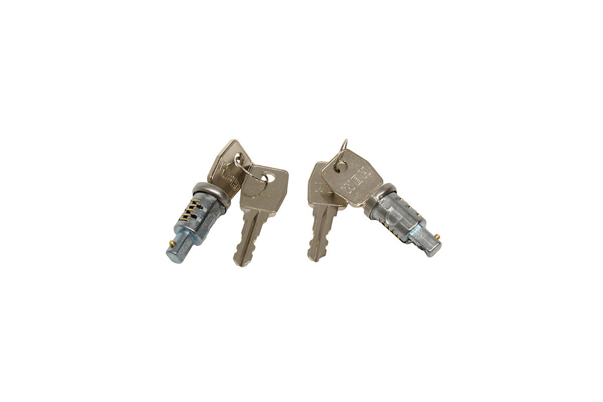 MTC6503 LAND ROVER - LOCK AND KEYS - 2 BARRELS 2 KEYS - WITHOUT STEERING COLUMN LOCK - Suitable for Defender 1983-2006
