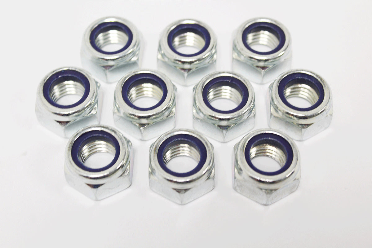 NY114041L LAND ROVER - NUT - NYLOC - FRONT RADIUS ARM - M14 - Suitable for Defender 1983-2006, Range Rover Classic