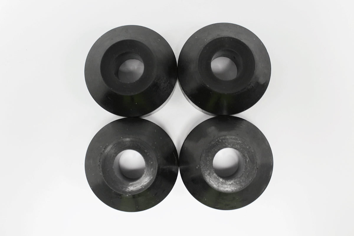 RNF100090PY LAND ROVER - BUSH POLYURETHANE BLACK - SHOCK ABSORBER - Suitable for Discovery 1, All Defenders, Range Rover Classic & Range Rover P38