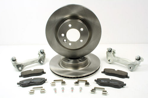 TF632 TERRAFIRMA LAND ROVER - 325mm to 345mm brake upgrade with Ferodo pads & Delphi discs D3/D4/RRS