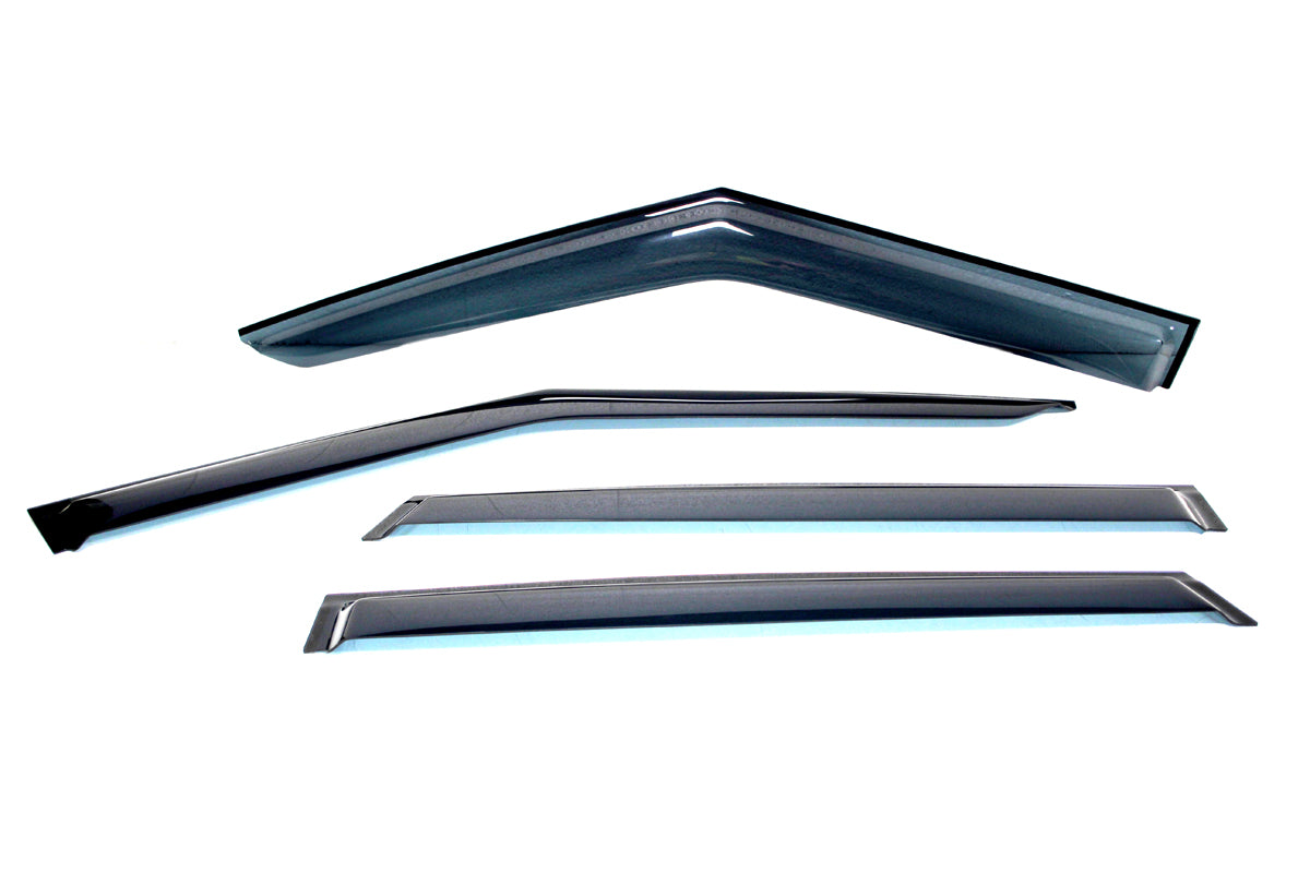 TF675 TERRAFIRMA LAND ROVER - Set of 4 wind deflectors for Range Rover Evoque 4 door