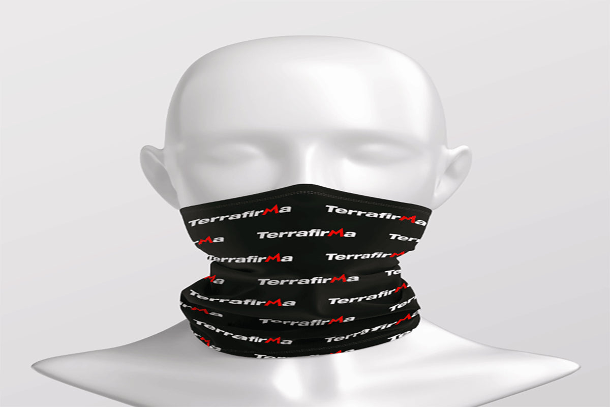 TF787 LAND ROVER - TERRAFIRMA BRANDED BUFF- SCARF- FACE COVERING.