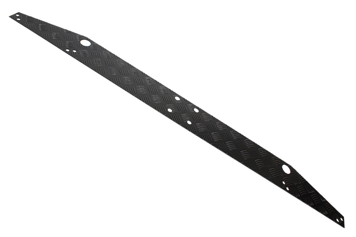 TF8217 TERRAFIRMA LAND ROVER - Black rear cross member chequer plate for Defenders