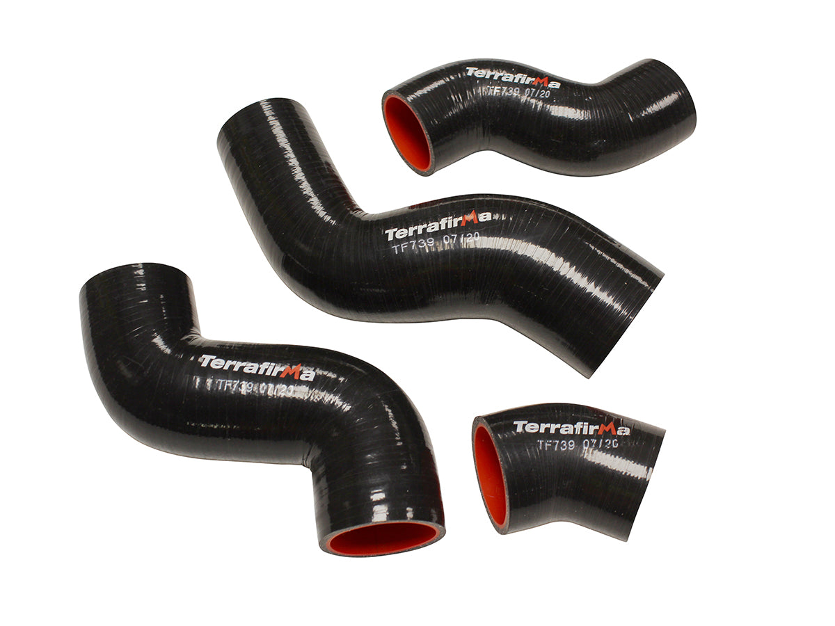 TF739 LAND ROVER - SILICONE HOSE KIT - BLACK - TD5-D2