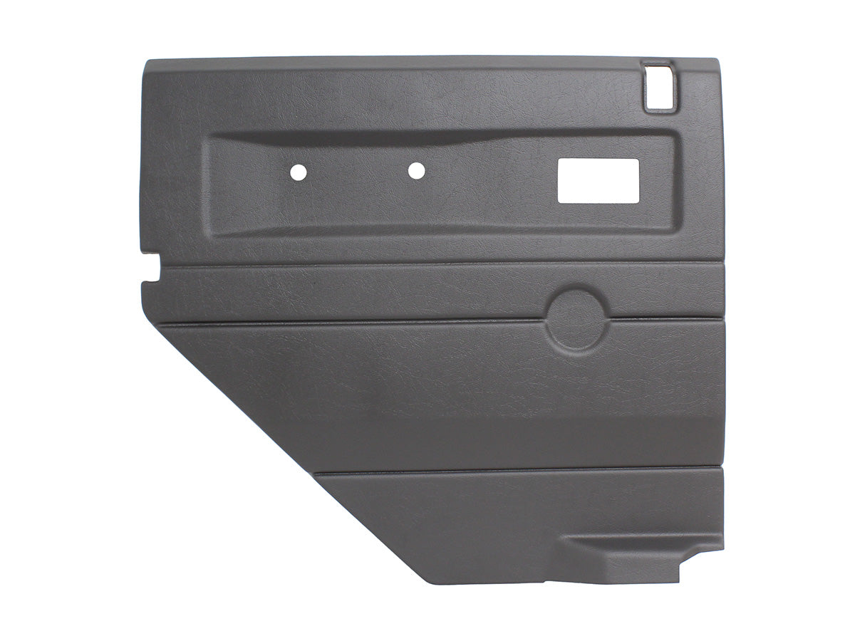 TF3369 GREY LH PUSH BUTTON REAR DOOR CARD WITH