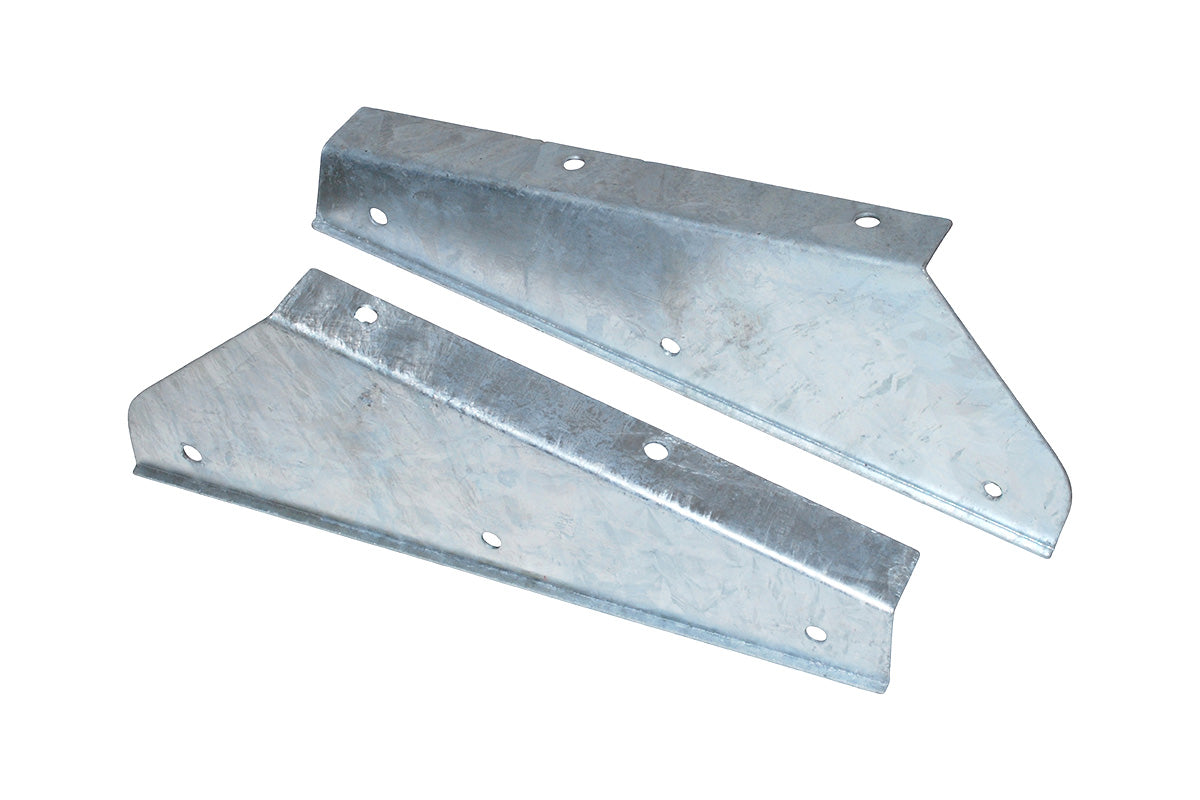 GA1188 PAIR OF GALV FRONT MUDFLAP BRACKETS