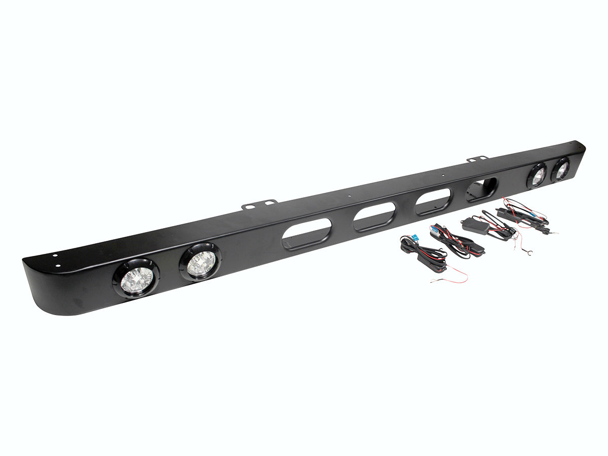 TF056 LAND ROVER - SKELETON FRONT BUMPER + DRL