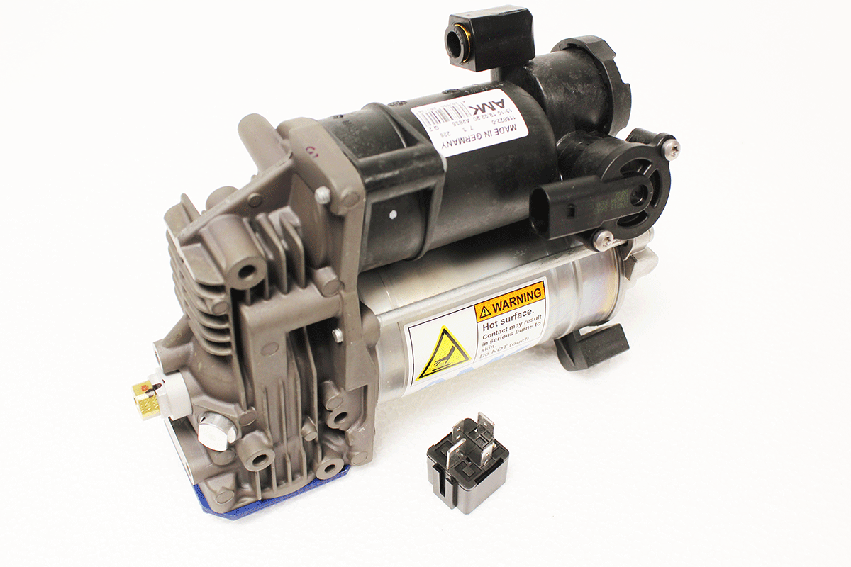 LR038148 LAND ROVER - COMPRESSOR AND RELAY (NO HARNESSES) From AMK
