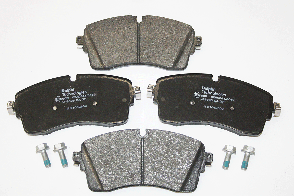 LR091308G BRAKEPADS LESS SPRINGS