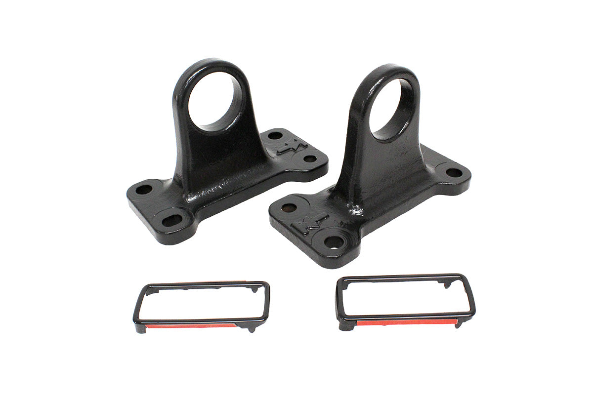 TF0437B BOLT ON RECOVERY POINTS - BLACK