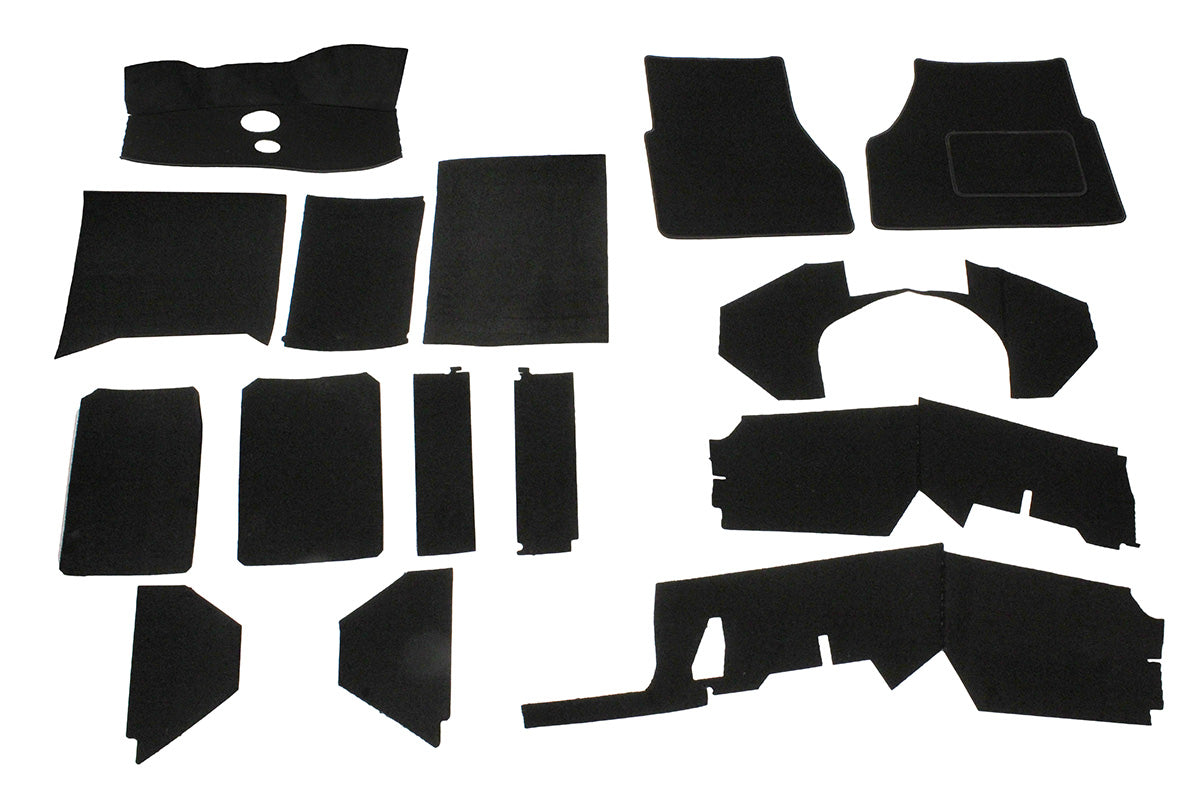 GA4910 LAND ROVER - LT77 FRONT CARPET SET RHD