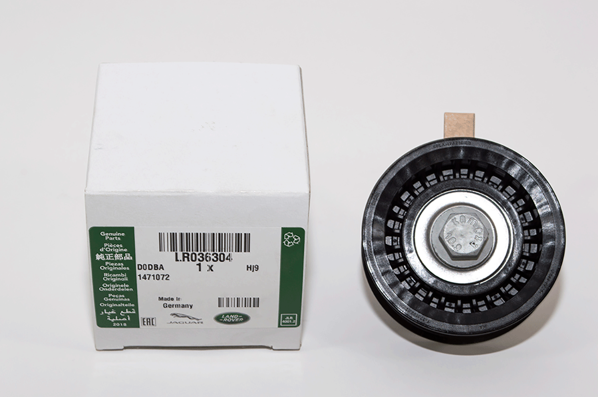 LR036304LR GENUINE LAND ROVER - IDLER - DRIVE BELT