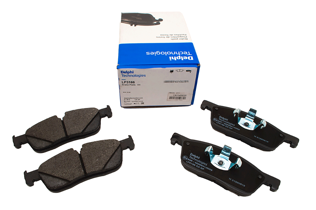 LR118006G LAND ROVER - BRAKE PADS LESS SPRINGS