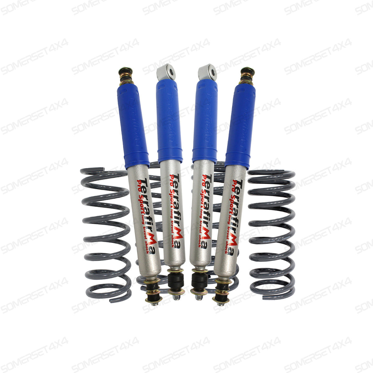 TF198 LAND ROVER - TERRAFIRMA LAND ROVER - Standard ride height heavy load suspension kit Defender 90 Pro Sport shocks