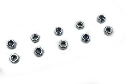 FY108046 LAND ROVER - NUT - NYLOC - FLANGED - FRONT SUSPENSION - Suitable for Discovery 1, Discovery 2 & All Defenders