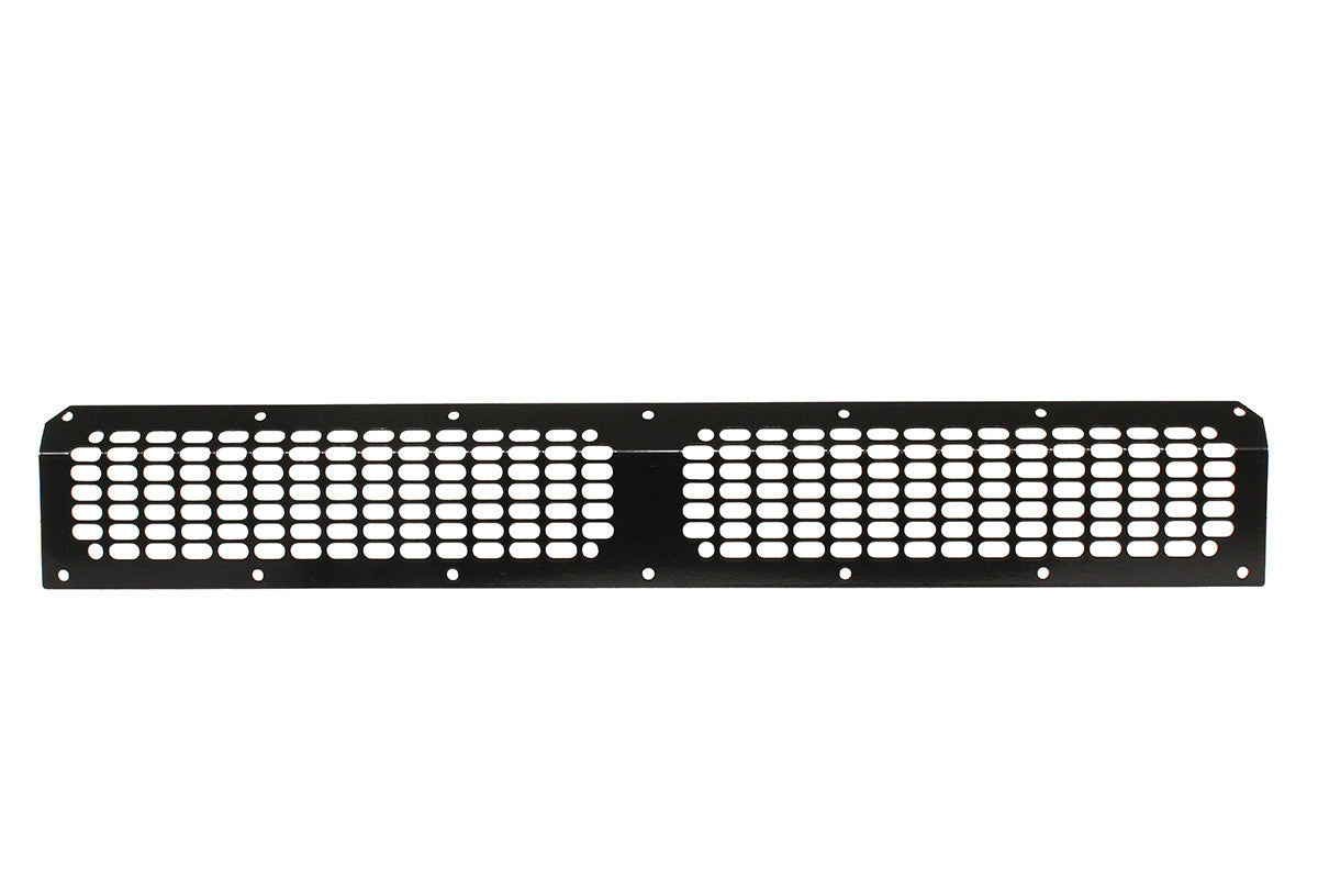 TF279 LAND ROVER - TERRAFIRMA LAND ROVER - AC FRONT PANEL LOWER GRILL - SS BLK POWDER COAT - DEF